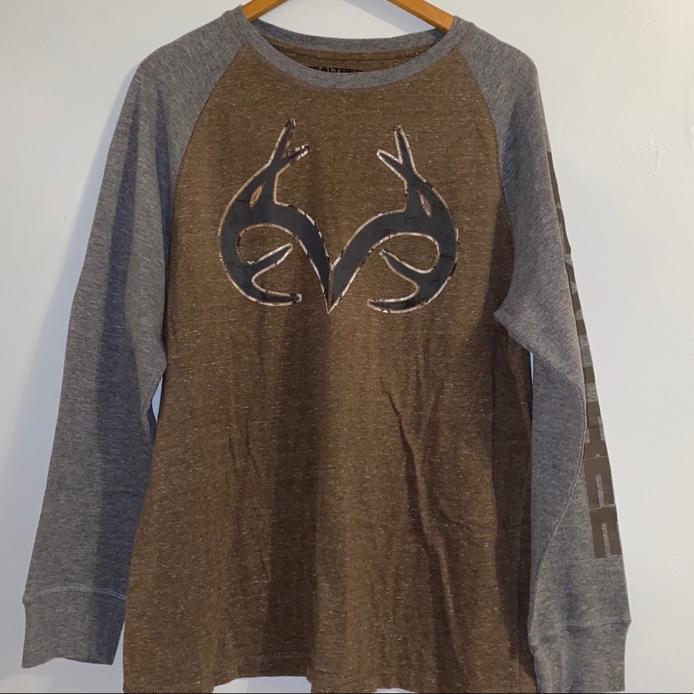 Men’s REALTREE camouflage long sleeve top